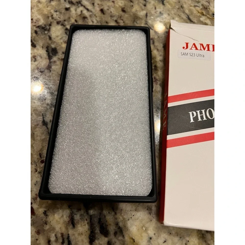 New JAME for S23 Ultra Case, Slim Soft Bumper Case for Galaxy S23 Ultra, with Ri